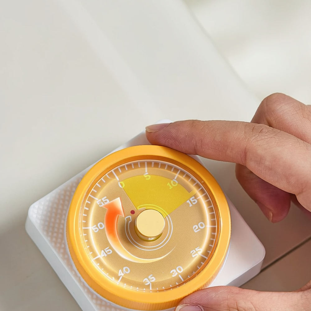 手動式メカニカルキッチンタイマー、磁石付き、プラスチック製、 - Kitchen Helper Gadgets のレビューと価格