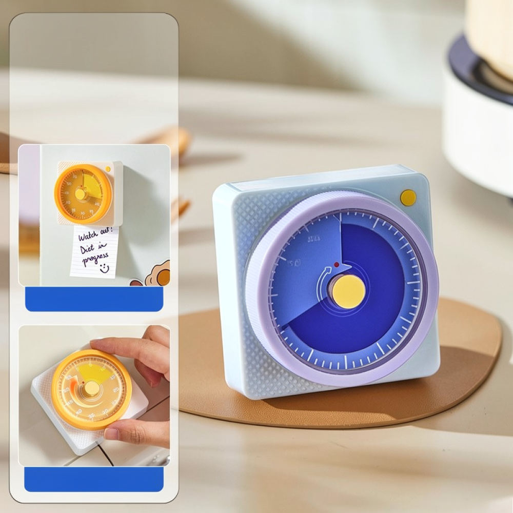 手動式メカニカルキッチンタイマー、磁石付き、プラスチック製、 - Kitchen Helper Gadgets のレビューと価格