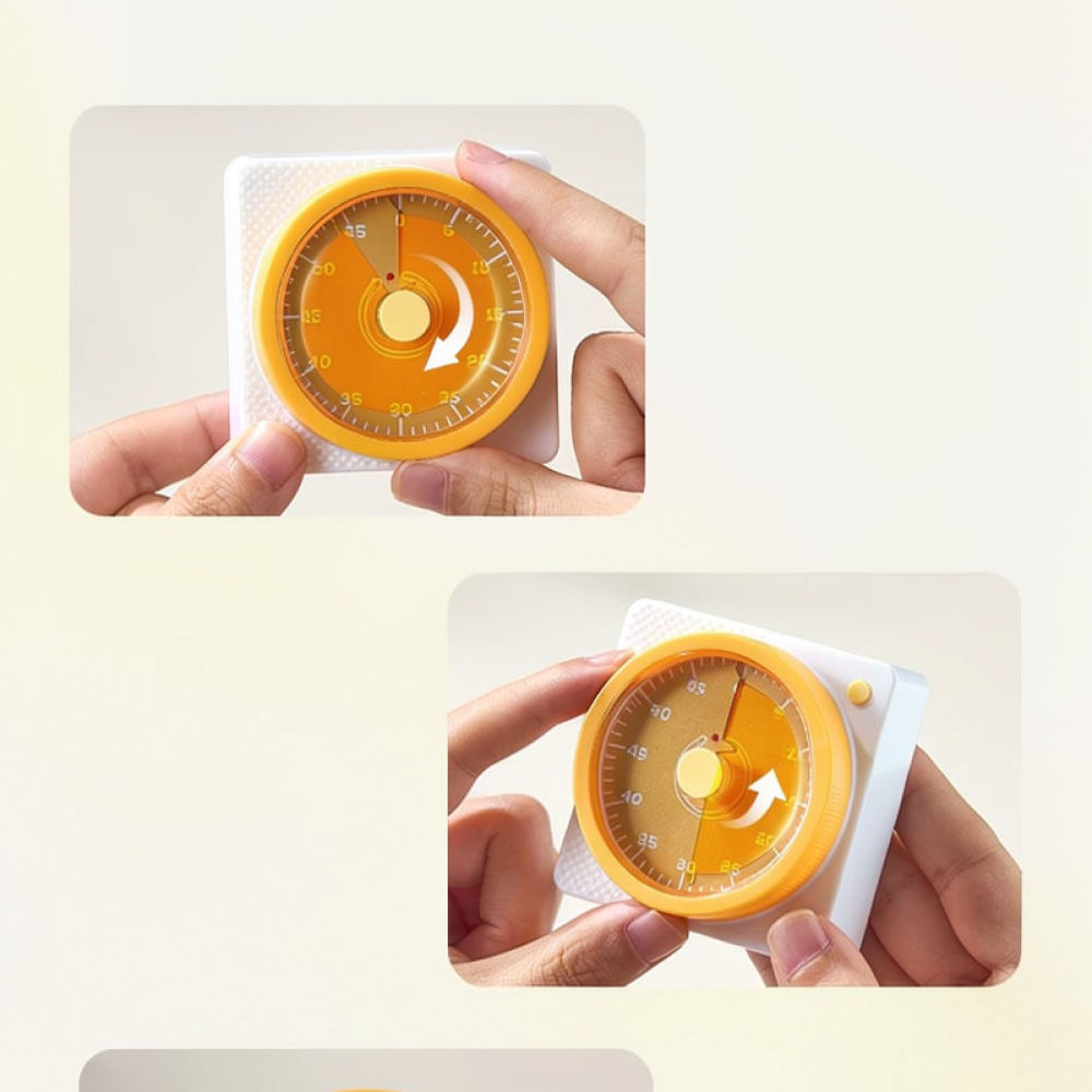 手動式メカニカルキッチンタイマー、磁石付き、プラスチック製、 - Kitchen Helper Gadgets のレビューと価格